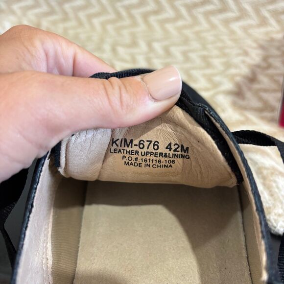 Alegria Black Floral Sneakers - Picture 9 of 9